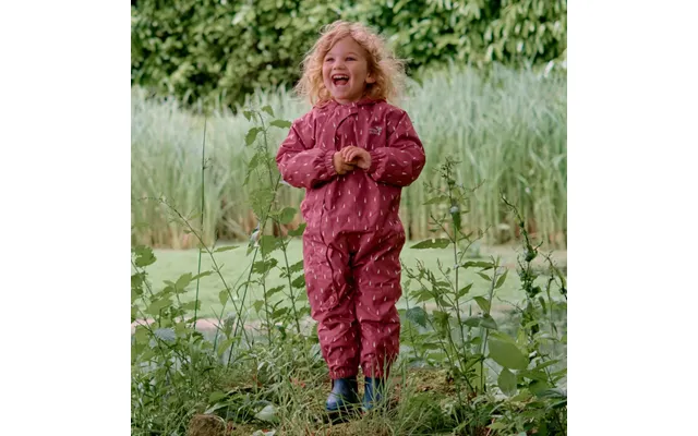 Baby 3 In 1 Waterproof Scampsuit Pink - Muddy Puddles