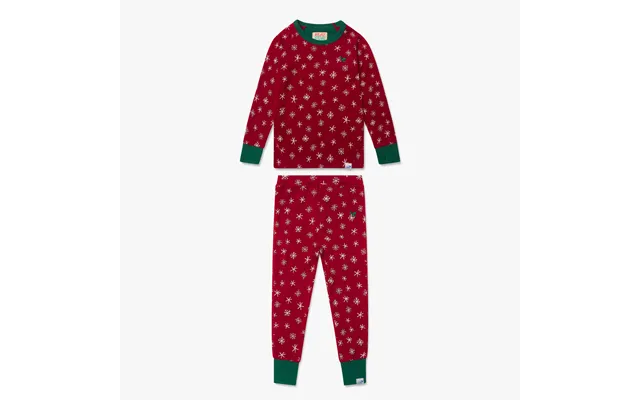 Kids Christmas Pyjamas Red - Muddy Puddles