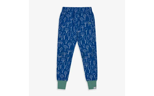 Kids Thermal Leggings Blue Forest