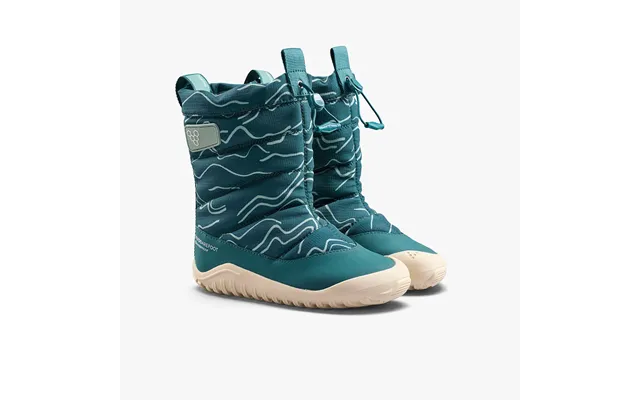 Kids Vivobarefoot Tracker Boot Green Mountains - Muddy Puddles