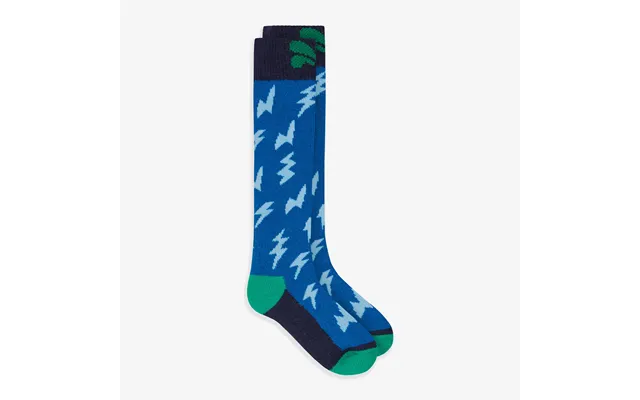 Puddlestomper Welly Socks Blue Lightning product image