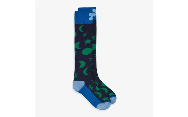 Puddlestomper Welly Socks Navy Moon product image