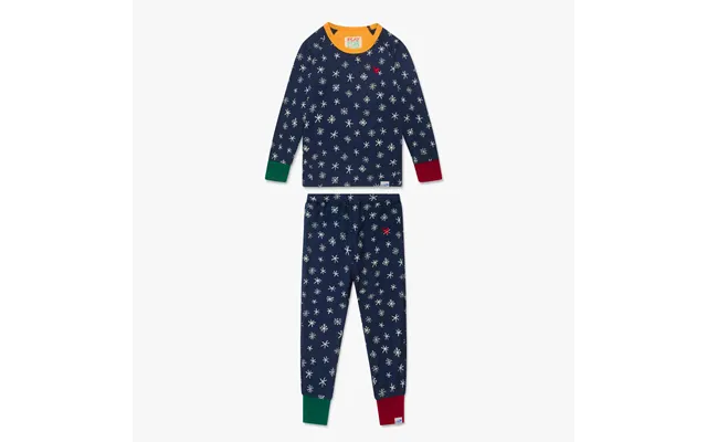 Toddler Kids Christmas Pyjamas Navy - Muddy Puddles