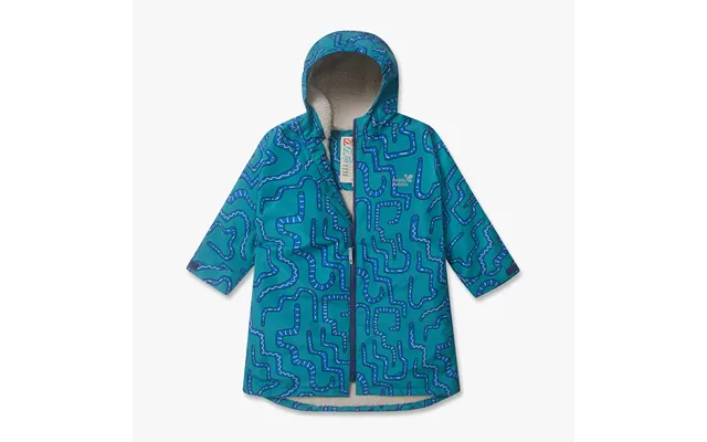 Toddler Waterproof Changing Robe Green Snake - Muddy Puddles