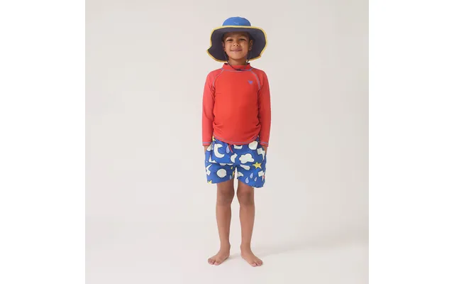 Uv Protective Swim Shorts Blue Weather