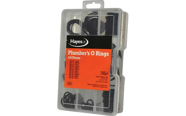Arctic Hayes 144 Piece Plumbers O Ring Set