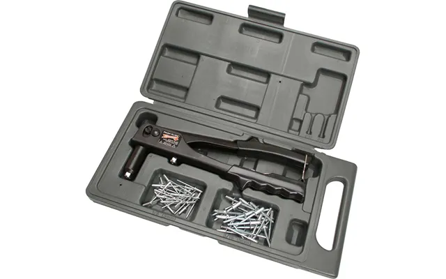 Arrow Rl100k Riveter With Case And Assorted Rivets Set