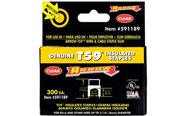 Arrow T59 Insulated Wide Staples