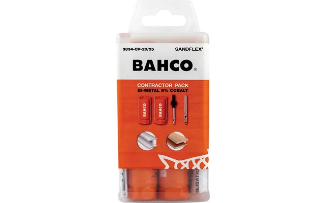Bahco 11 Piece Contractors Bi-metal Hole Saw Set