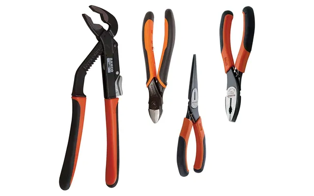 Bahco 4 Piece Ergo Handle Plier Set