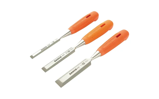 Bahco 414 3 Piece Bevel Edge Wood Chisel Set