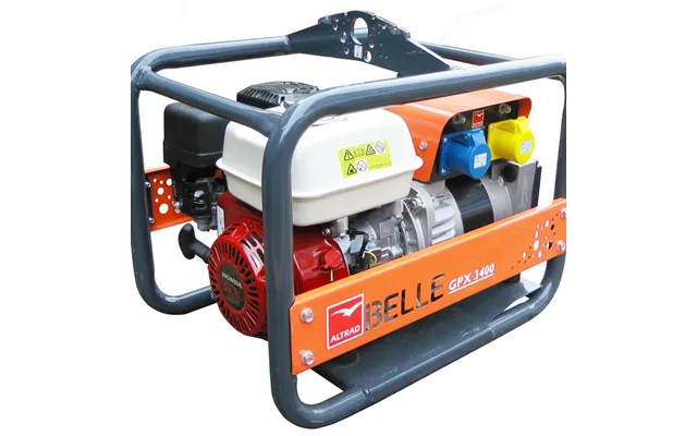 Belle Altrad Gpx3400 Honda Gx200 Petrol Generator