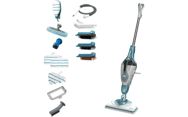 Black And Decker Bhsm1610dsm Steam Cleaner Mop With 15 Accessories