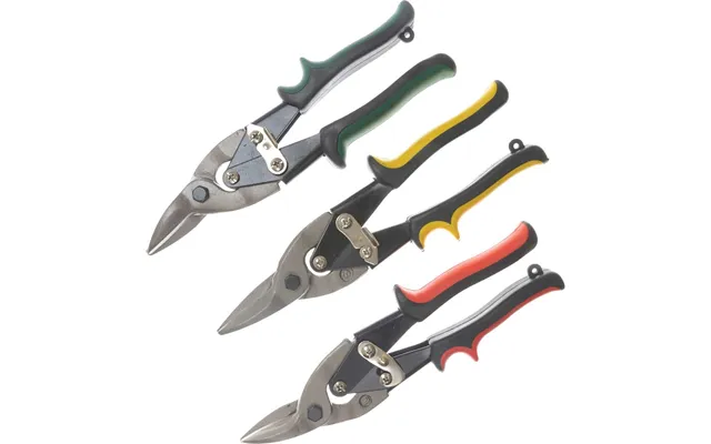 Bluespot 3 Piece Aviation Tin Snip Set