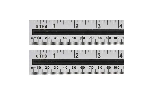 Bluespot Aluminium Ruler