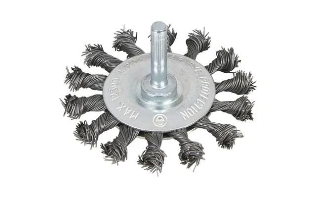 Bluespot Twist Knot Flat Wire Wheel