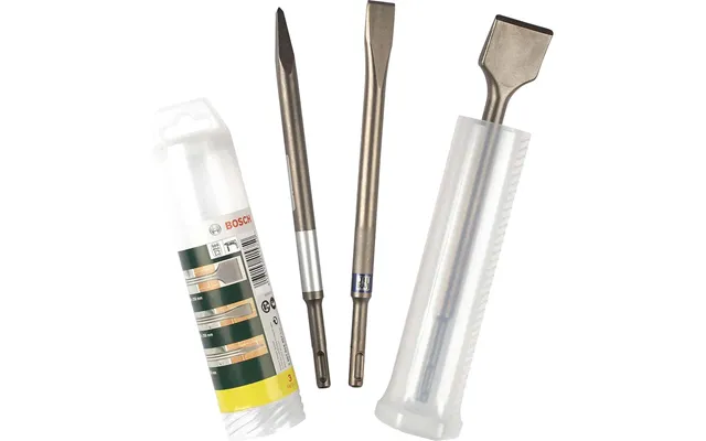 Bosch 3 Piece Sds Plus Chisel And Point Set