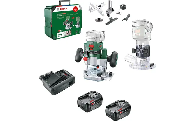Bosch Advancedtrimrouter 18v-8 P4a 18v Cordless Trim Router With Plunge Attachment