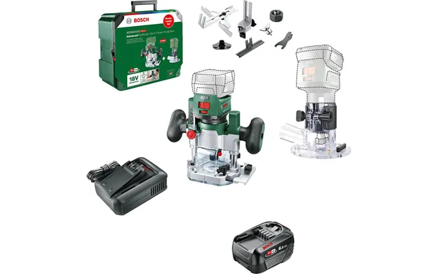 Bosch Advancedtrimrouter 18v-8 P4a 18v Cordless Trim Router With Plunge Attachment