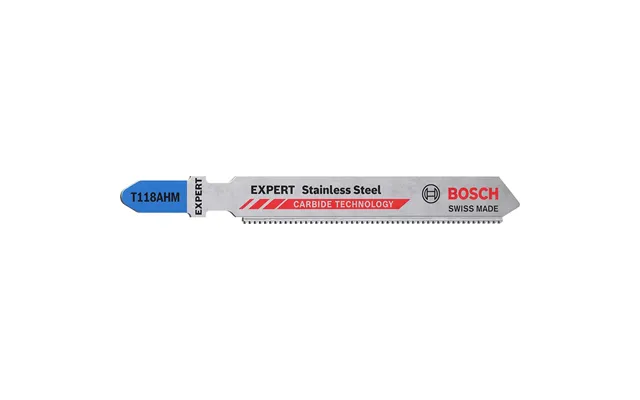 Bosch Expert T118ahm Stainless Steel Jigsaw Blades