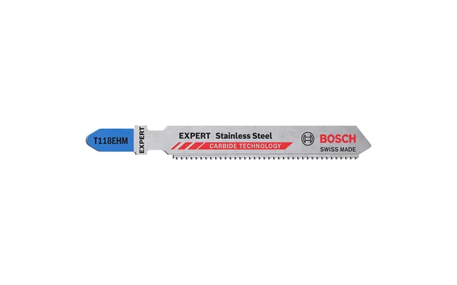 Bosch Expert T118ehm Stainless Steel Jigsaw Blades