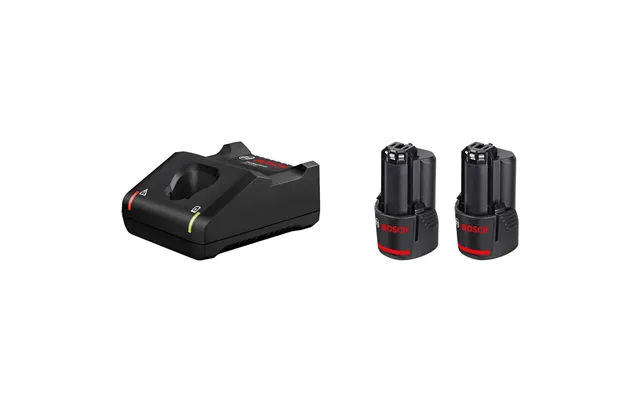 Bosch Genuine Pro 12v Cordless Li-ion Battery 2ah And Charger Set