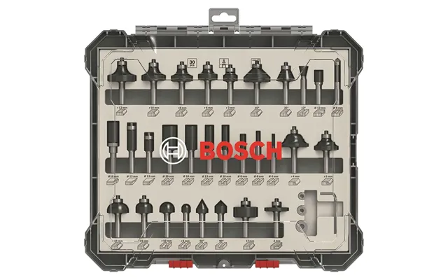 Bosch Pro 30 Piece 1 4 Router Bit Set