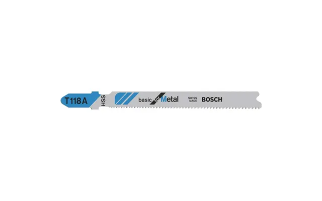 Bosch T118 A Metal Cutting Jigsaw Blades