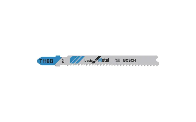 Bosch T118 B Metal Cutting Jigsaw Blades