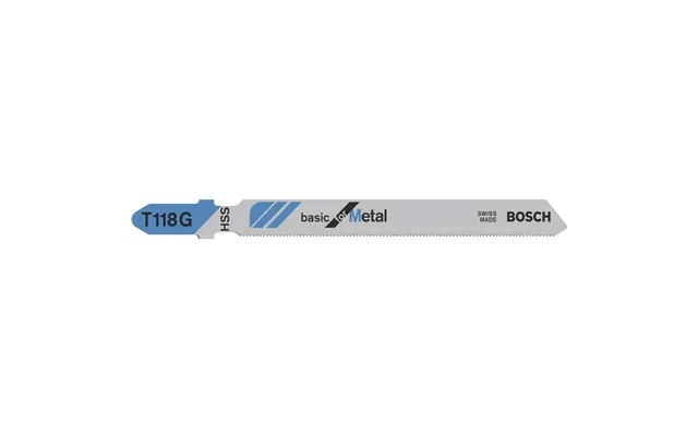 Bosch T118 G Metal Cutting Jigsaw Blades