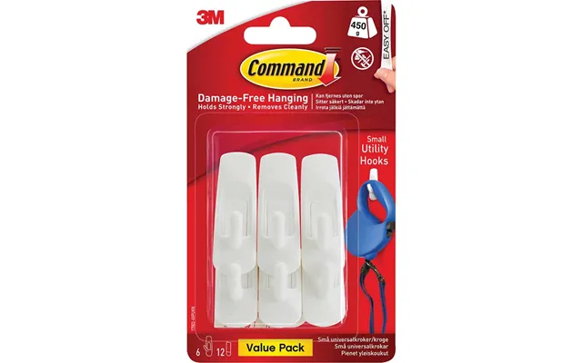 Command Adhesive Strip Utility Hooks