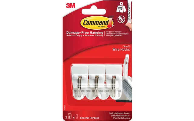 Command Adhesive Strip Wire Hooks