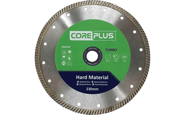 Coreplus Hard Material Turbo Diamond Blade