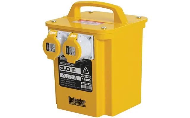 Defender Portable Site Transformer 240v To 110v 3kva