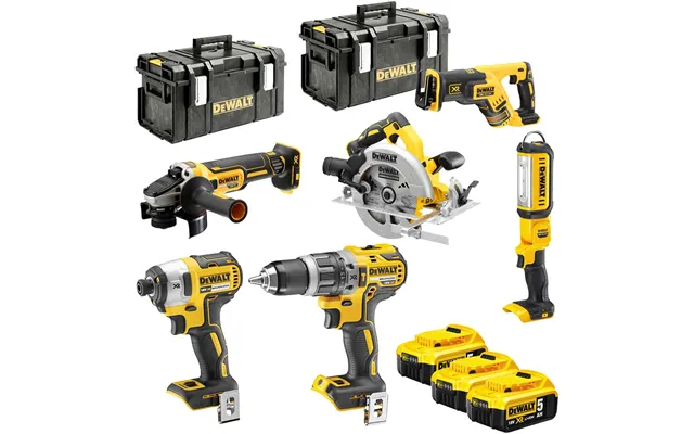 Dewalt Dck623p3 18v Xr Cordless Brushless 6 Piece Power Tool Kit