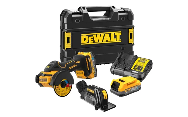 Dewalt Dcs438e2t 18v Xr Cordless Brushless Mini Grinder Saw 76mm