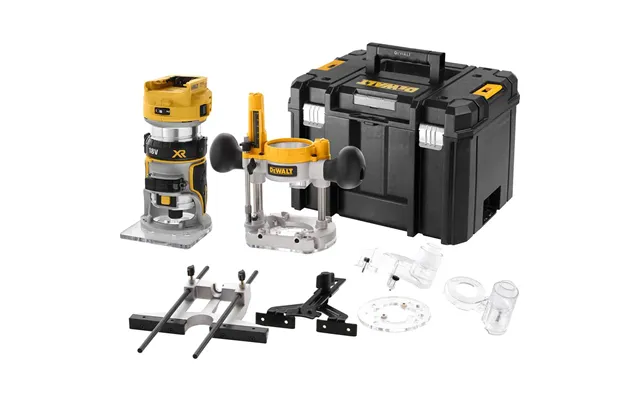 Dewalt Dcw604nt 18v Xr Cordless Brushless 1 4 Plunge Router And Trimmer Kit