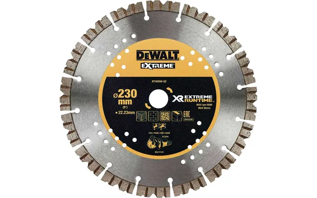 Dewalt Extreme Runtime Diamond Blade For Flexvolt Dcs690 Disc Cutter