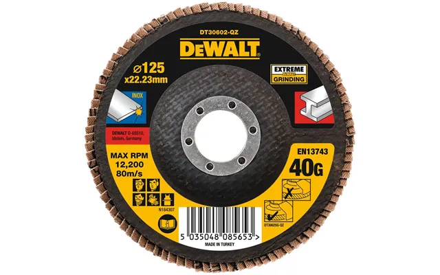 Dewalt Extreme Zirconium Oxide Flap Disc