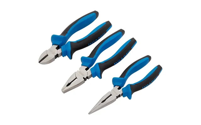 Draper 3 Piece Soft Grip Plier Set