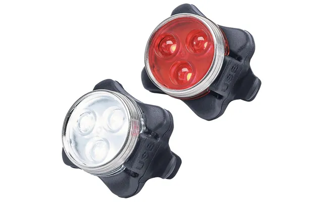 Draper Rechargeable Led Bicycle Light Set