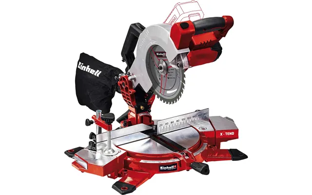 Einhell Te-ms 18 210 Li 18v Cordless Compound Mitre Saw 210mm