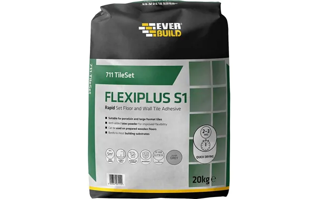 Everbuild Rapid Set Flexiplus Tile Adhesive