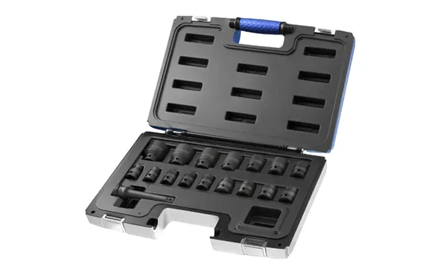Expert By Facom 17 Piece 1 2 Drive Hex Impact Socket Set Metric