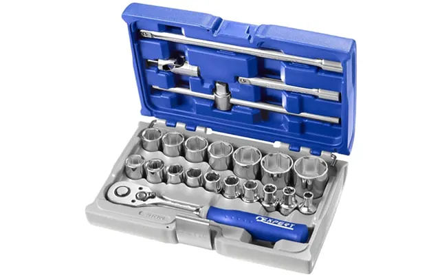 Expert By Facom 22 Piece 1 2 Drive Hex Socket Set Metric