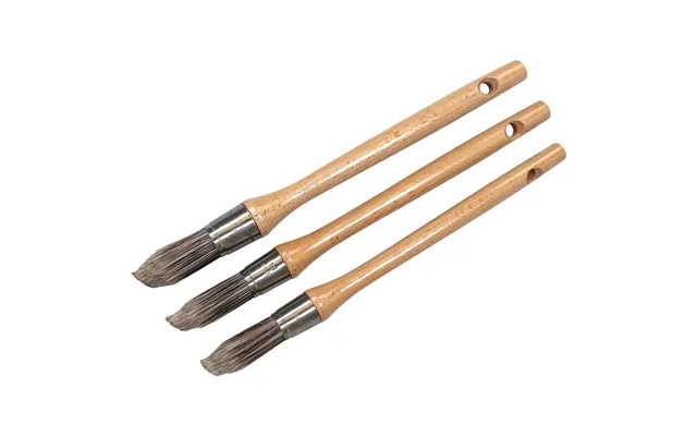 Faithfull 3 Piece Pointed Synthetic Paint Brush Set