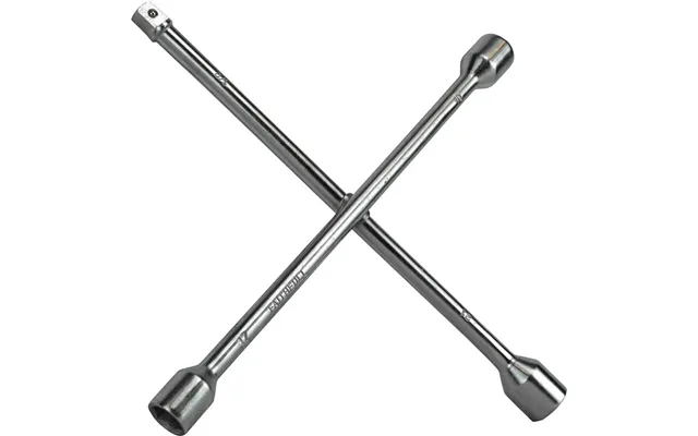 Faithfull Chrome Plated 4 Way Wheel Brace