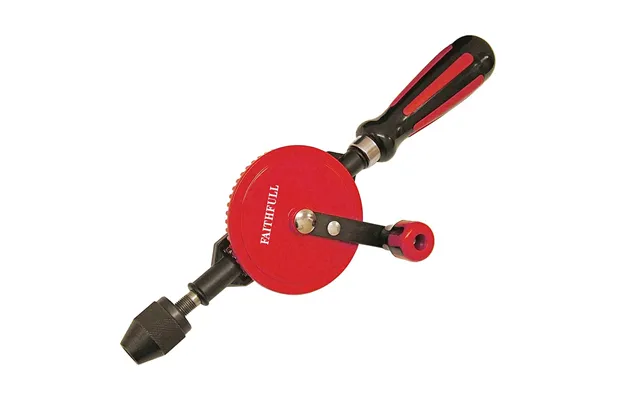 Faithfull Double Pinion Hand Drill