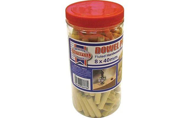 Faithfull Fluted Wood Dowels