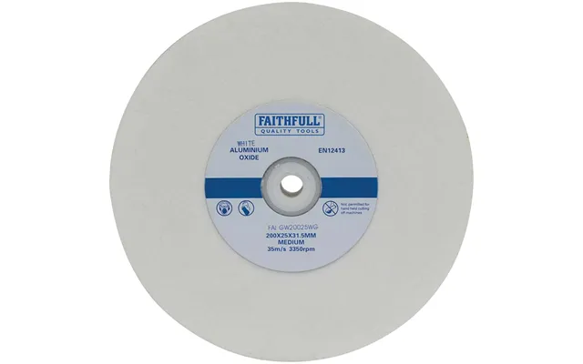 Faithfull General Purpose White Grinding Wheel